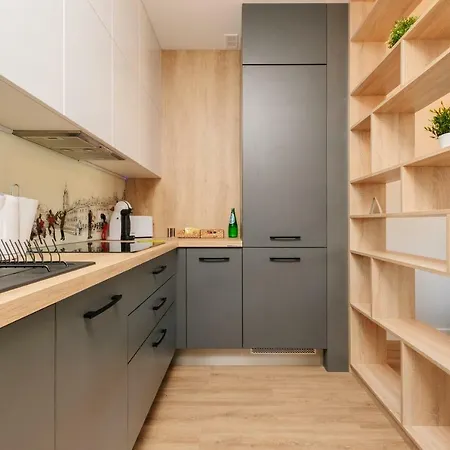 Stare Bielany 2-bedroom Apartmán Varšava