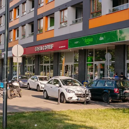 Apartman Stare Bielany 2-bedroom Varsó